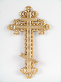 Крест Римский золото крашеный
