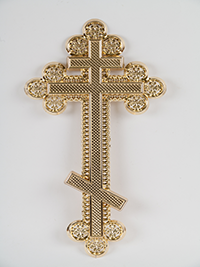 Крест Римский золото металлизация