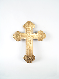 Крест Православный золото крашеный